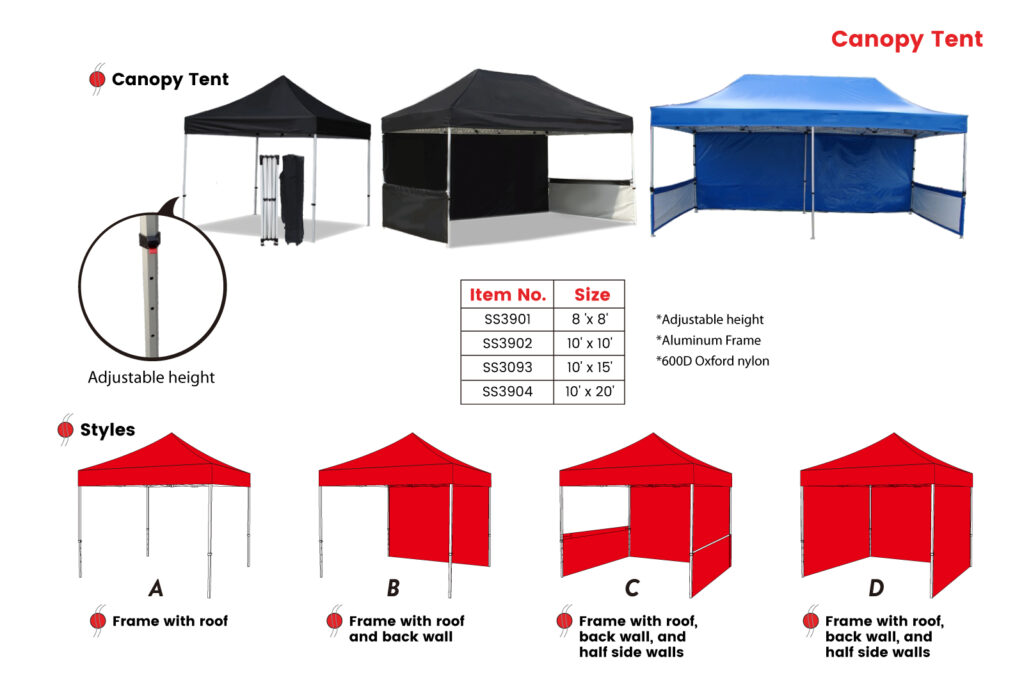 chart_canopy_tents Silversword Signs